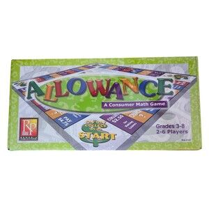 ALLOWANCE A Consumer Math Game Grades 3-8 Money Management Skills Home School